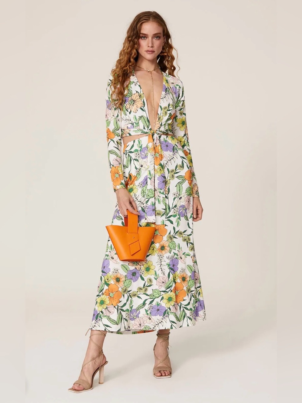 NWT AFRM Assi Dress in Vintage Floral.